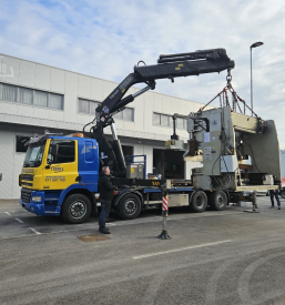 Industrial machine relocations Slovenia and Europe