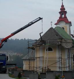 Postavitev ostrešij Osrednja Slovenija