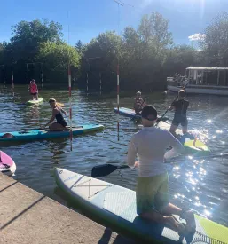 SUP na Ljubljanici