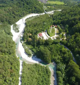 Lebanč Campsite Kobarid, Slovenia