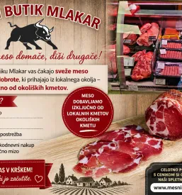 Sveže goveje meso Krško