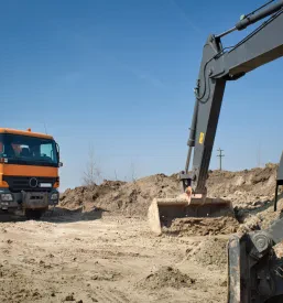 Priprava zemljišča za gradnjo Gorenjska