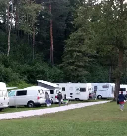 Tent camping