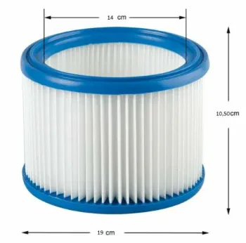 Visokokakovosten rebrasti filter za vodni sesalnik IGEA Compact, ki zagotavlja učinkovito čiščenje zraka in dolgo življenjsko dobo aparata.