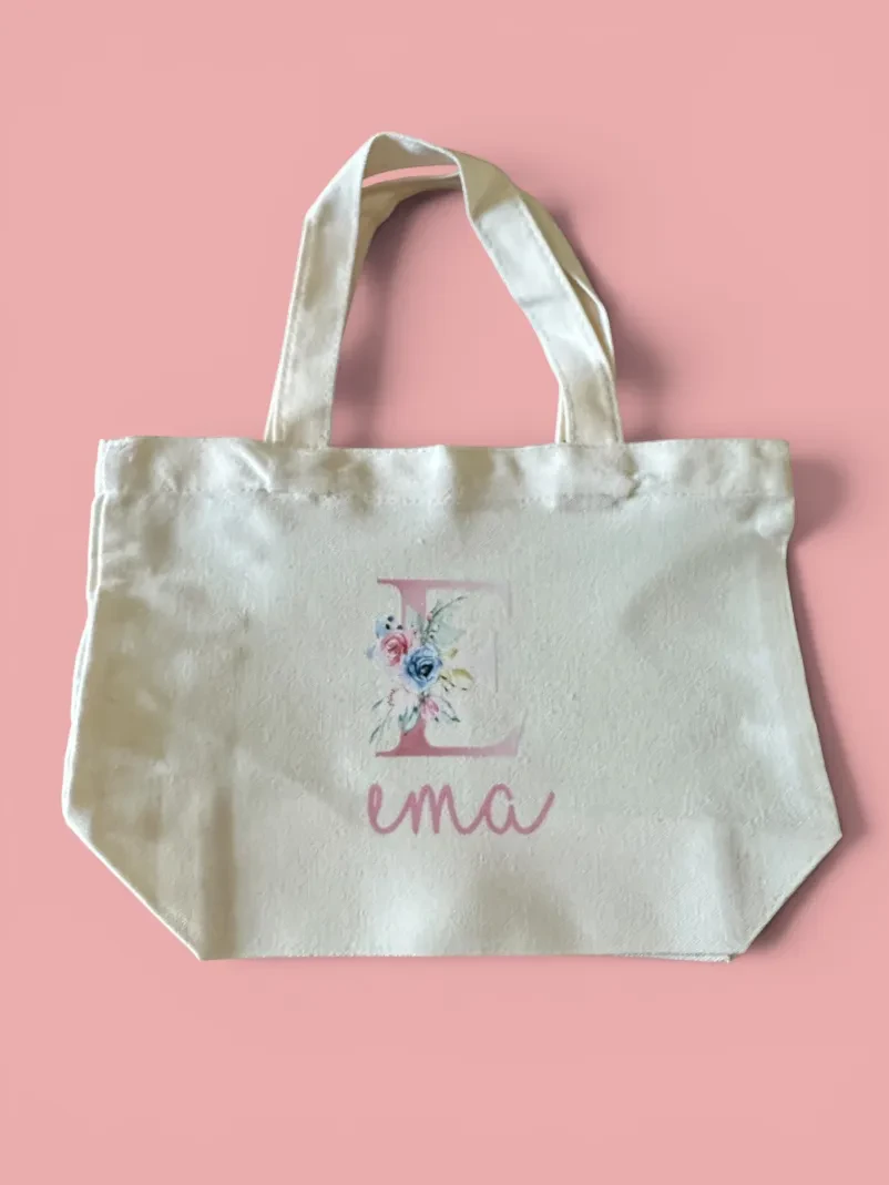 Personalizirana mini torbica v modri barvi Modra mini torbica z napisom 'My Heart' in srčkom, idealna za manjše predmete in darila, unikatni izdelki.