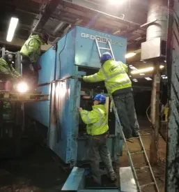 Remont, servis industrijskih proizvodnih strojev in naprav Slovenija, EU