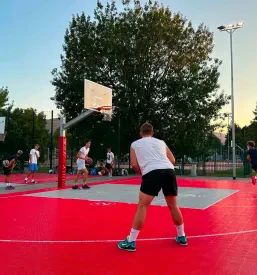Treniranje košarke Maribor