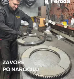Izdelava zavor po naročilu za vse vrste delovnih strojev