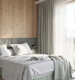 Udobna soba v prenovljenem heritage hotelu v Čezsoči.