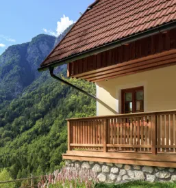 Campingplatz Soča, Slowenien