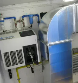 Servis vijačnih in batnih kompresorjev Slovenija