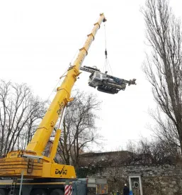 heavy machinery transport